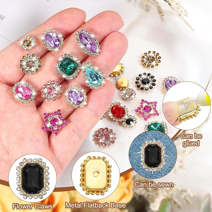 PATIKIL Sew on Rhinestones Crystals - Image 3