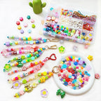 BOAJUNWU 452PCS Beaded Keychain Making Kit by BOAJUNWU