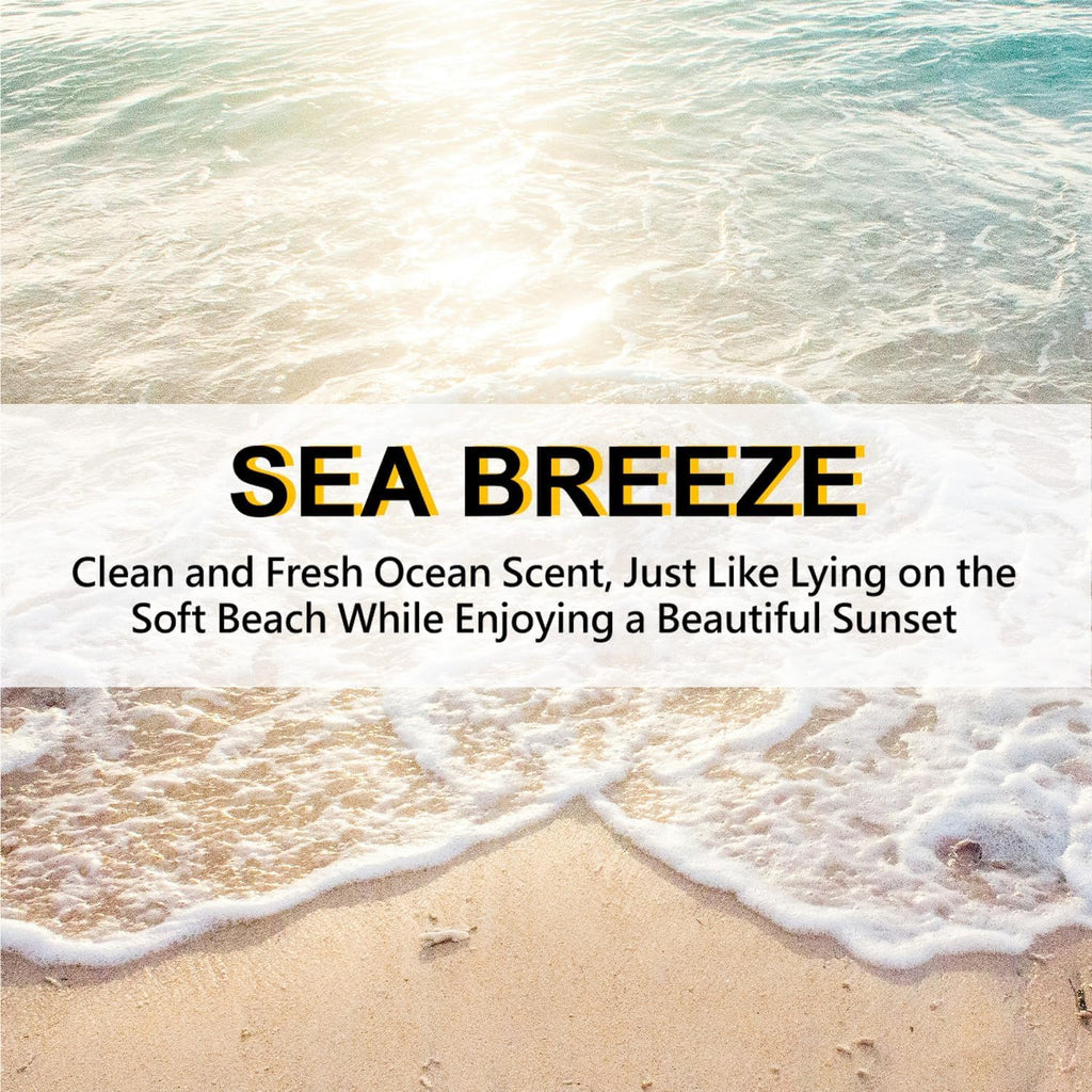 ROSE COTTAGE Large 12 Packs Sea Breeze Hanging Closet Deodorizer Air Freshener Long Lasting Scented Sachets Smell Goods for House