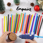 72 Pack Colored Hot Glue Sticks Bulk, 8 x 0.27in 12 Colors Hot Glue Sticks Mini - Image 6