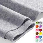 Heather Grey 36" X 36" Felt Fabric Sheet by Luceinvita