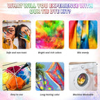 HTVRONT Large Tie Dye Kit for Large Groups - Image 4