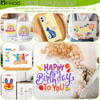 VINYL FROG Permanent Vinyl Bundle 12‘’x12'' Glossy Adhesive Vinyl 14 Sheets 12 - Image 5