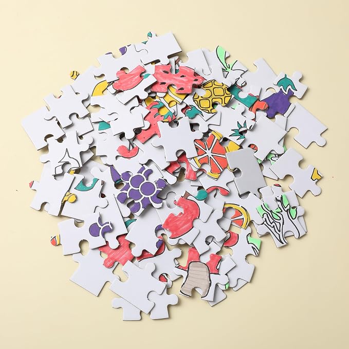 Mr. Pen- Blank Puzzle, 5 Pack, 100 Pieces/Pack, 10.6" x 14.2" | Blank Puzzles - Image 6