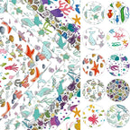 ONEART | 10 Pieces Clear PVC Vinyl Sheets, A4 Size See Through Waterproof Vinyl - Image 2