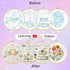 Huacan Embroidery Kit for Beginners - Image 3