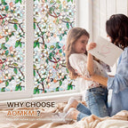 Stained Glass Window Film UV Resistant Window Privacy Film, Privacy Rainbow - Image 2