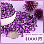 4000PCS 5mm Resin Rhinestones Bulk - Image 2