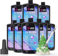 LET'S RESIN UV Resin, 000g 250ml 8Pcs Faster Cure Crystal Clear UV Resin Bulk by LETSRESIN