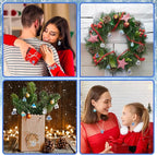 MARFOREVER 40Pcs/20 Pairs Winter Charms Christmas Charms - Image 7