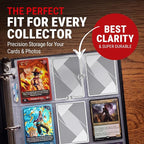 Ultra Pro Card Pages for Binders – 9 Pocket Trading Card Binder Pages – Silver - Image 7