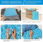 Welacer Shredded Memory Foam Filling 5lbs - Image 6