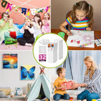32PCS Mini Canvases for Painting – 3 x 3 in Bulk Small Square Stretched Canvases - Image 5