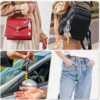 ROADPLUM 26 Pcs Beadable Keychain Bar, Bulk Alloy Blank Beadable Item - Image 6
