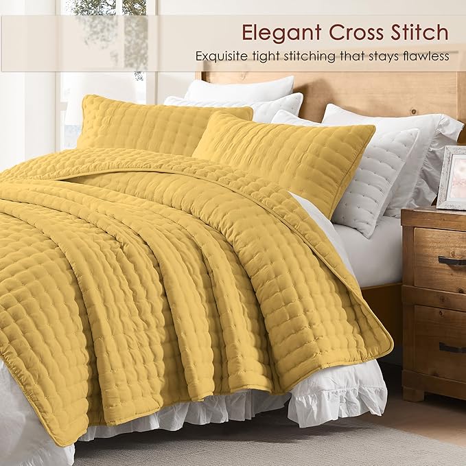 WDCOZY King Size Quilt Bedding Sets - Image 3
