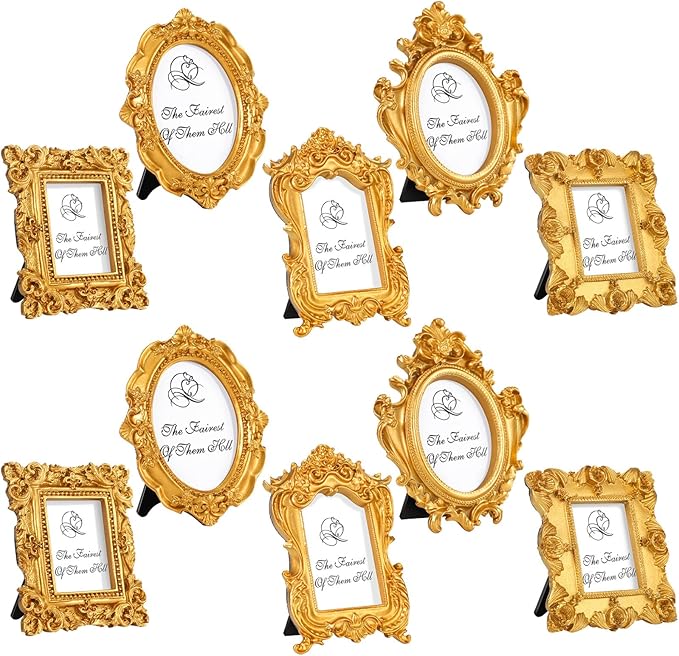 Maitys 10 Pcs Mini Picture Vintage Frames by Maitys