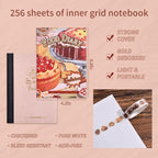 Scrapbooking Supplies Kit, Vintage Culinary Aesthetic Scrapbook Kit - Image 2