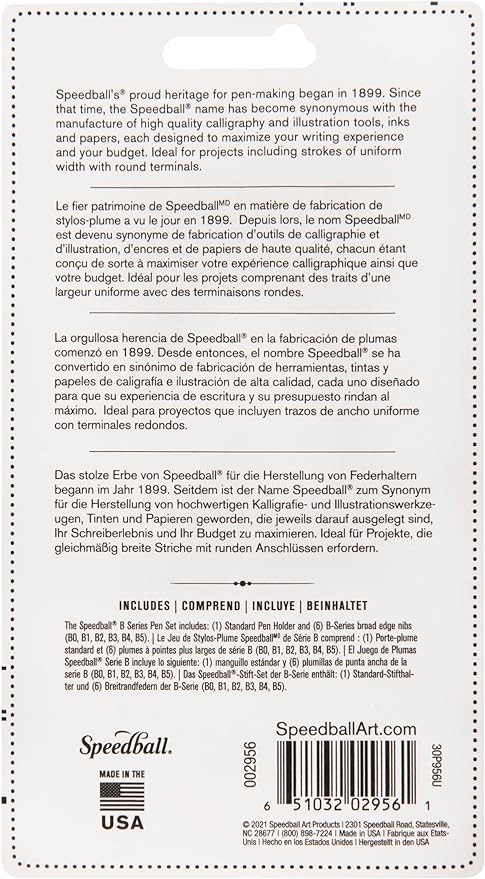 Speedball B-Series Lettering Pen Set - Image 2