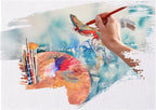 100 Pack Bulk Painting Canvas Panels, Classroom Value Pack Art Canvas, Small - Image 4