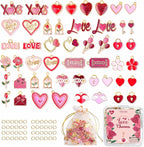 Sistenia Pink Heart Love Charms by Sistenia