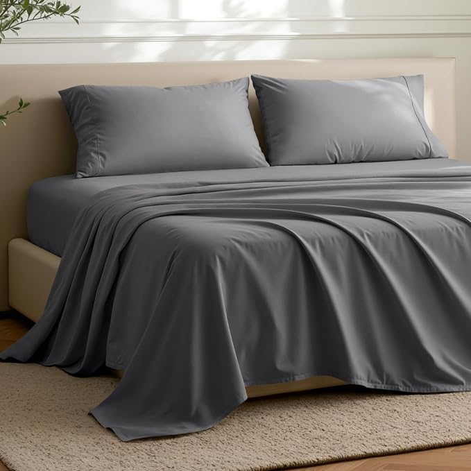 Bare Home Extra Long Flat Sheet - Image 2