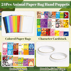 WATINC Paper Hand Puppet Making Kit - Image 2