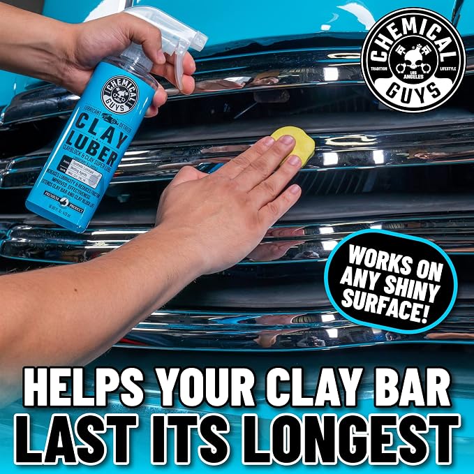 Chemical Guys, OG Clay Bar & Luber Synthetic Lube Kit, Medium Duty, 2-Piece | - Image 2