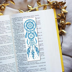 FREEBLOSS 6 Set Cross Stitch Bookmark Kits Dreamcatcher Pattern Stamped - Image 5