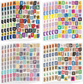 2760 PCS Letter Stickers for Scrapbooking, 40 Sheets Magazine Alphabet Stickers by Unknown