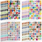 2760 PCS Letter Stickers for Scrapbooking, 40 Sheets Magazine Alphabet Stickers by Unknown