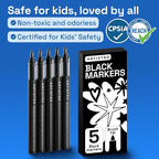 ARTISTRO Black Paint Pens - Image 6