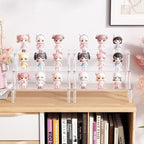 2 Packs Acrylic Display Stand Riser, 3 Tier Perfume Organizer Cupcake Stand | - Image 6