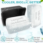 Ice Block Form Makes 12 Lb. Ice Cube 11" x 7" x 5" Largest Available Ice Block - Image 6