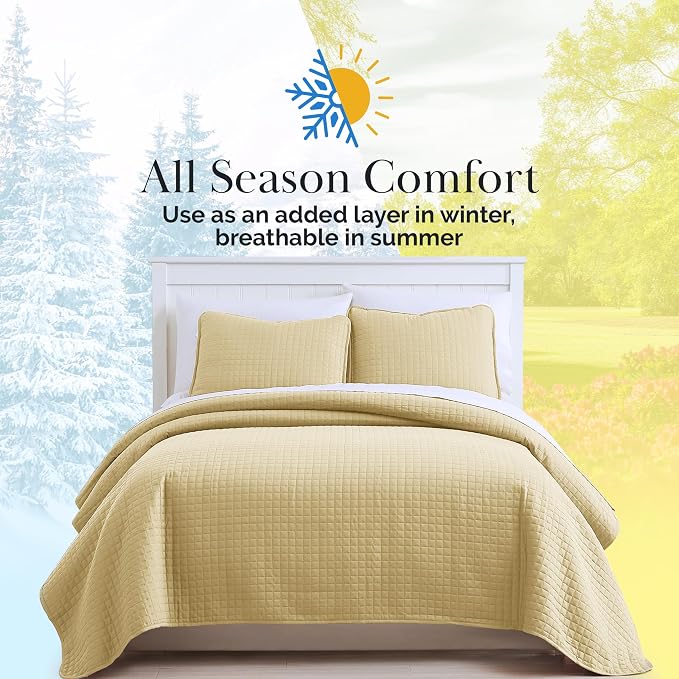 Southshore Fine Living, Inc. King Quilt Bedding Set, Lightweight Quilt - Image 9