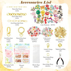 Ecoofor 397 Pcs Keychain Making Kit - Image 5