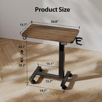Agilestic Electric Standing Desk, 26 x 16 Inches Height Adjustable Desk - Image 2
