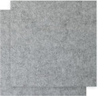 12" x 12" Felt Fabric Sheets for Crafts, Squares Felt Fabric Sheets, 1mm Thick by Unknown