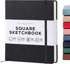 Beechmore Books Square Mixed Media Sketchbook by BeechmoreBooks