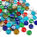 FANTIAN 50 Pcs Flat Glass Marbles by FANTIAN-GardeningMakesLifeBetter