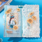 JOYCHOIC Scrapbook Stickers Set, Junk Journal Supplies, PET Transparent - Image 7
