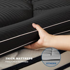 BEDLORE King Mattress Topper, Thick Pillow Top Pad - Image 6