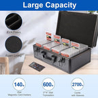 EcoVibe Graded Card Case, Aluminum Alloy Trading Card Storage Box - Image 3