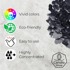 Black Candle Dye 2oz for Soy Candle Making – Highly Concentrated Candle Wax - Image 2