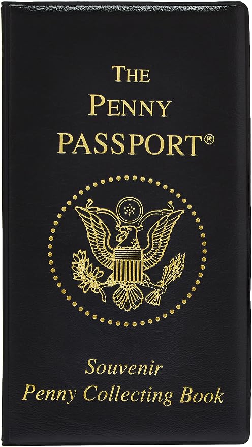 Penny Passport Souvenir Elongated Coin Album by Penny+Skateboards