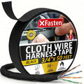 XFasten Wire Harness Tape, 3/4-Inch x 50-Foot, High Temp Wiring Loom Harness by XFasten