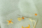 Aida Cloth 14 Count Cross Stitch Fabric, 19×28inch | Matches Various Thread - Image 3