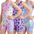 DIPUG 3 Pack Gymnastics Leotards by DIPUG