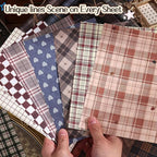 icceemee 160 Sheets of pinstripe Scrapbook Paper, journaling Scrapbook Supplies - Image 3
