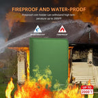 400-Pocket Fireproof Coin Collection Book & 36 Paper Money Organizer Binder | - Image 2