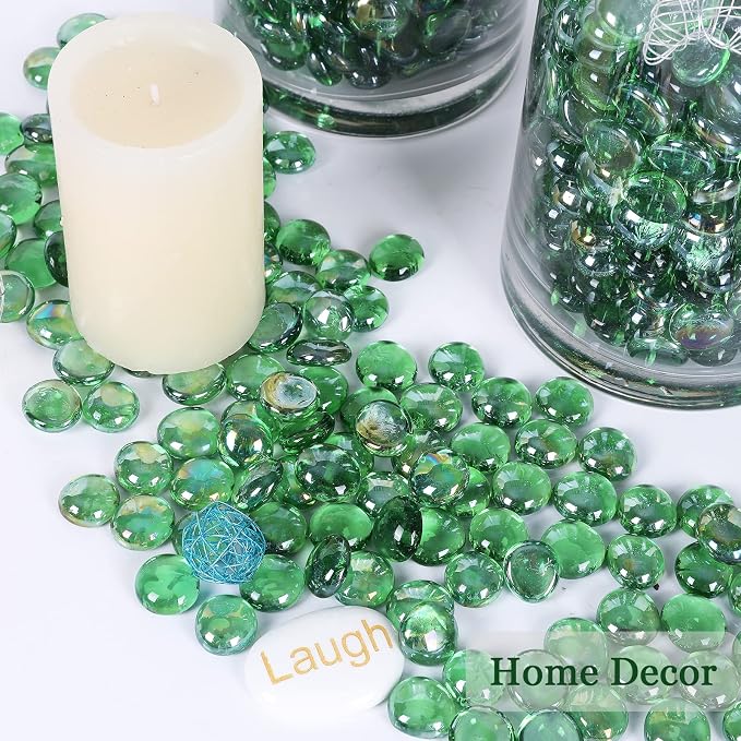 11LB Fire Glass Beads Flat Glass Marbles - Image 4